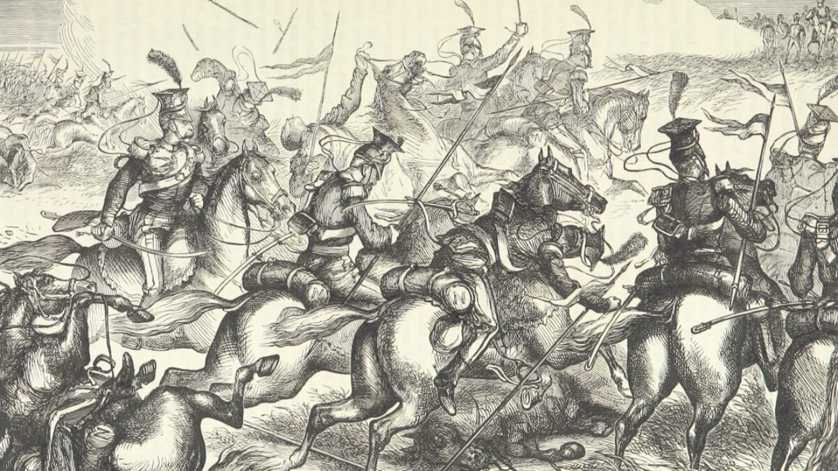 sketch of horses
