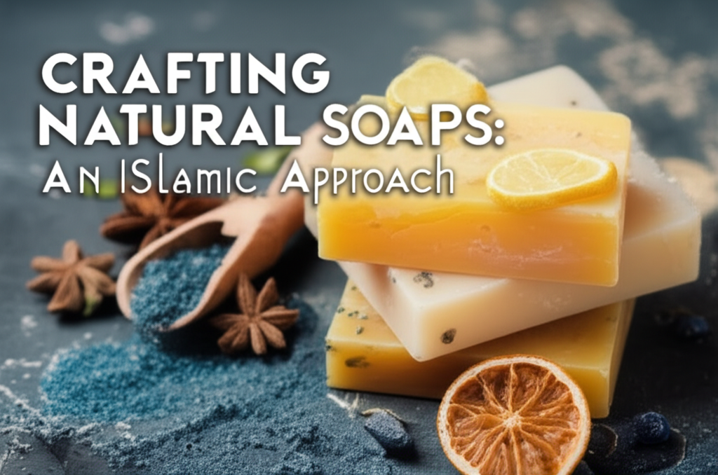AI generated thumbnail for: Crafting Natural Soaps: An Islamic Approach